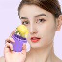 Creative Face Pack Ice Tray Portable Pill Shape