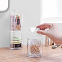 Cotton Swab Transparent Ball Makeup Remover Storage Box