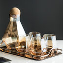 Cold Water Bottle Large Capacity Glass Cup Set