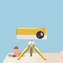 Projection Smart Projector HD Screenless TV Compatible Small