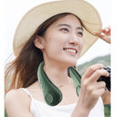 Leafless Sports Hanging Neck Fan USB Charging Portable