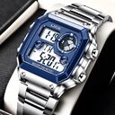 Electronic Watch Unisex Luminous Display Multifunctional