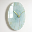 Luxury Silent Wall Clock Living Room Glass Clocks