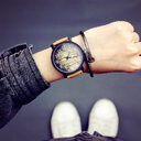 Cool Male And Female Student Couple Watch