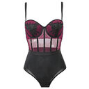 Sexy Heavy Industry Embroidered One-piece Underwear