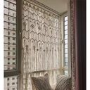 Finished Hoop Door Curtain Bohemian Tapestry Hand Woven