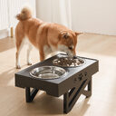 Adjustable Height And Large Capacity Stainless Steel Dog