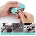 Electric Manicurizer Nail Clipper Polisher Baby Scissors New