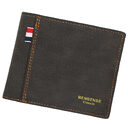 Men's Wallets Short Largecapacity Fashion Retro Tri-fold Bag