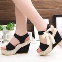 Women Summer Shoes Wedges Sandals Party Platform High