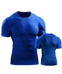 Mens Muscle Hooded Hoodies Short Sleeve T-shirt Sports