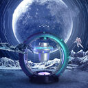 Magnetic Levitation Spacecraft UFO With Function Bluetooth Speaker