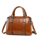 New Fashion Leather Handbags Cowhide Ladies Shoulder