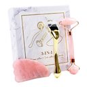 Micro-needle Powder Crystal Roller Jade Massager Face Scraping