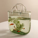 Transparent Bag Simple Ornaments Hydroponic Living Room Flower