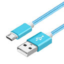 Data Cable Nylon Braided V8 Charging