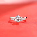 Female Ring Imitation Moissan Diamond
