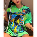 High Street Oversized T-shirt Women Summer Y2K Clothes