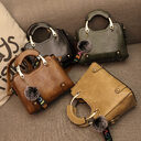 Women Vintage PU Handbag Polyester