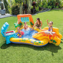 Dinosaur Volcano Inflatable Swimming Pool Paddling