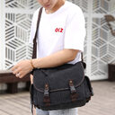 Men's Canvas Shoulder Bags Casual Messenger Multifunctional