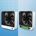 Square Simple Household USB Charging Fan Summer Portable