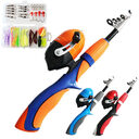 Set Gun Handle Telescopic Lure Rod Fishing Gear