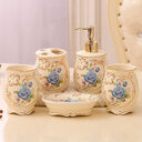 Ceramic Bathroom Kit Five Piece European Set