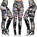 Sport Pants Fitness Leggings Women Gym Army Sportswear