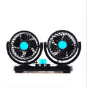 Car Fan Portable Creative Mini 4 double Head