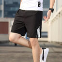 Three-bar Shorts Men's Sports Pants Quick-drying Stretch Fitness