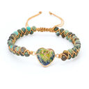 Handmade Creative Woven Bracelet Love Stone Winding