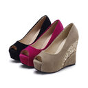 Women Spring Style Platform Wedge Daily Pumps Shoes
