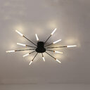 Nordic Minimalist Modern Atmosphere Living Room Fireworks Led