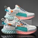 Men's Shoes Summer Breathable Running Soft Bottom Shock
