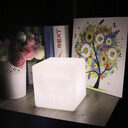 Cube Restaurant Atmosphere Table Lamp Luminous Square Decorative