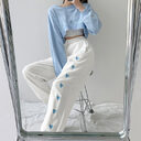 New Love High Waist Drawstring Pants Loose