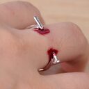 Fashion Jewelry Nail Ring Simple Halloween Accessories