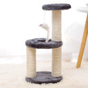 Cat Jumping Platform Sisal Scratching Post Villa Toy