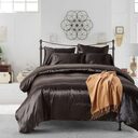 Hotel Home Solid Color Imitated Silk Luxury Satin