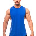 Plain Tank Top Men Bodybuilding Singlet Gyms Strin