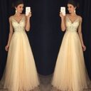 Lady Lace Dresses Evening Gown Wedding