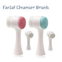 Double-sided Silicone Skin Care Tool Facial Cleanser Brush