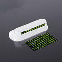 Luminous Car Temporary Parking Card Sticker Air Freshener