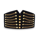 Deepeel 1pc Women Fashion Slim Corset Cummerbunds Elastic