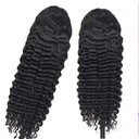 Human Hair 28 30 Deep Wave Lace Frontal