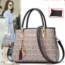 Printed Fashion Ladies Handbags Big Bags All-match Single