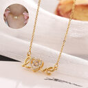 Valentines Day Gift New Titanium Steel Necklace Fashion