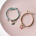 Star Hair Ring Girl Tie Accessories