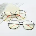 Fashion Men And Women Trend Metal Frame Polygonal